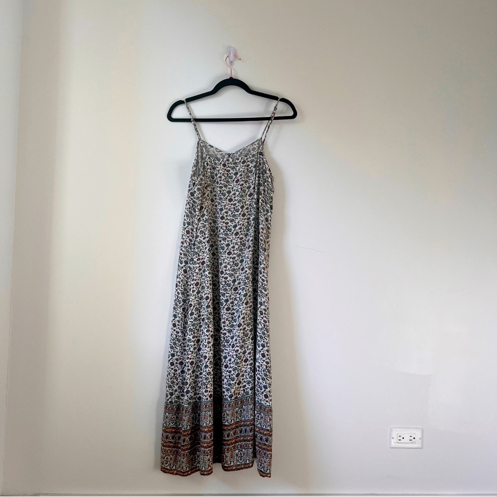 Breezy summer strappy maxi dress